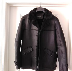 Banana Republic Shearling Coat
